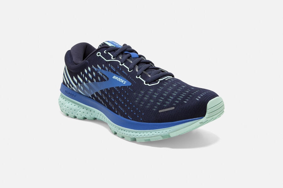 Brooks Running Shoes Womens Navy/Blue - Ghost 13 Road - 8321-YNOIE